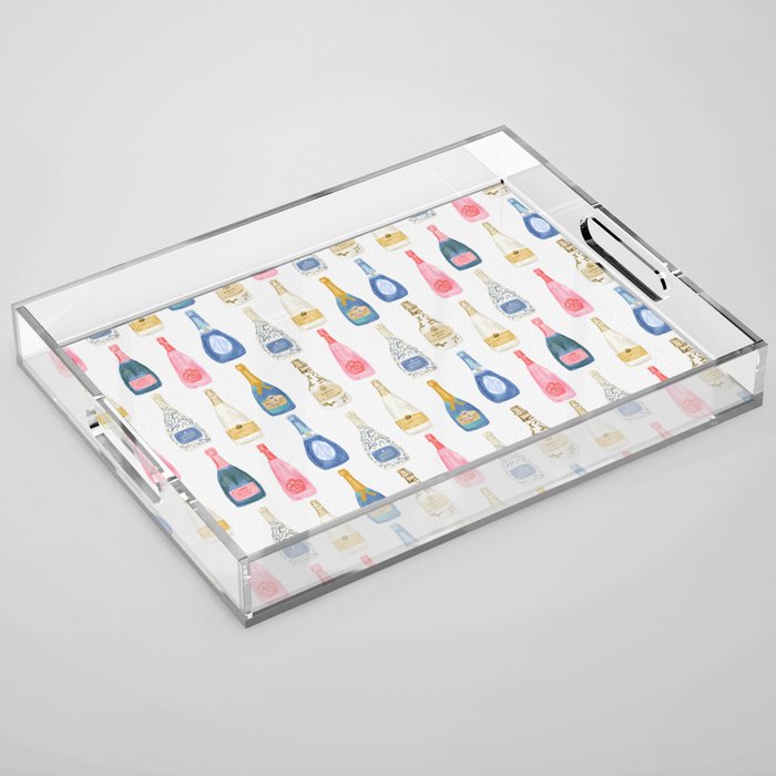 Champagne Summer Acrylic Tray Gallery Image 1