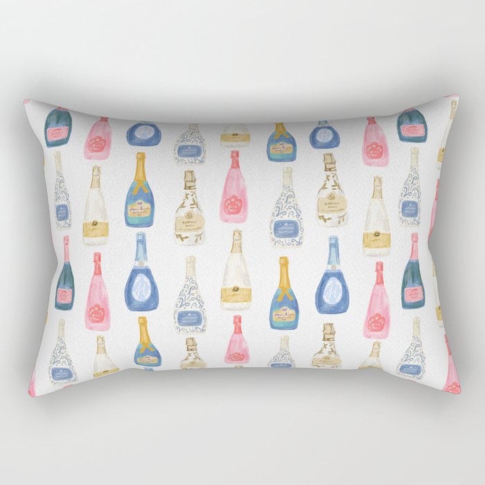 Champagne Summer Rectangular Pillow Gallery Image 1