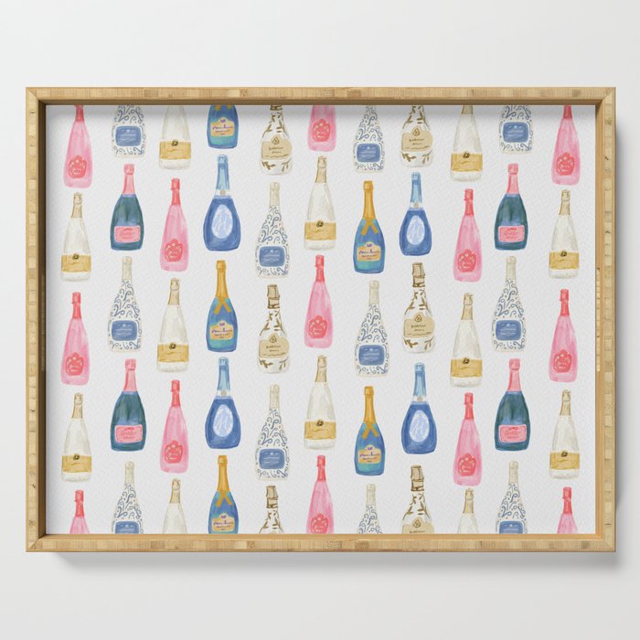 Champagne Summer Serving Tray Gallery Image 1
