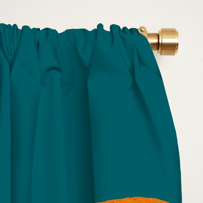 Wild Garden / Whimsical Botanical Series Window Curtain Gallery Image 2