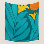 Wild Garden / Whimsical Botanical Series Wall Tapestry Gallery Image 4