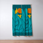 Wild Garden / Whimsical Botanical Series Window Curtain Gallery Image 3