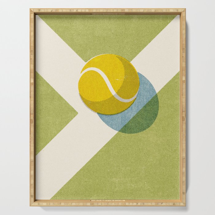 BALLS / Tennis (Grass Court) Serving Tray Gallery Image 1