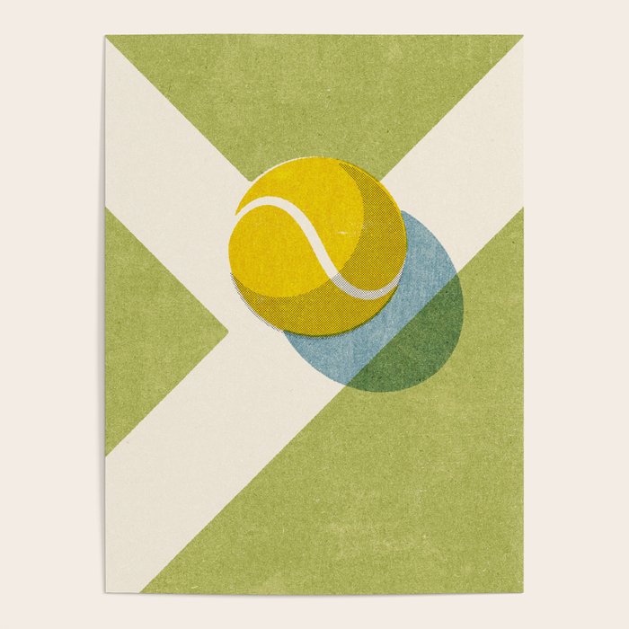 BALLS / Tennis (Grass Court) Poster Gallery Image 1