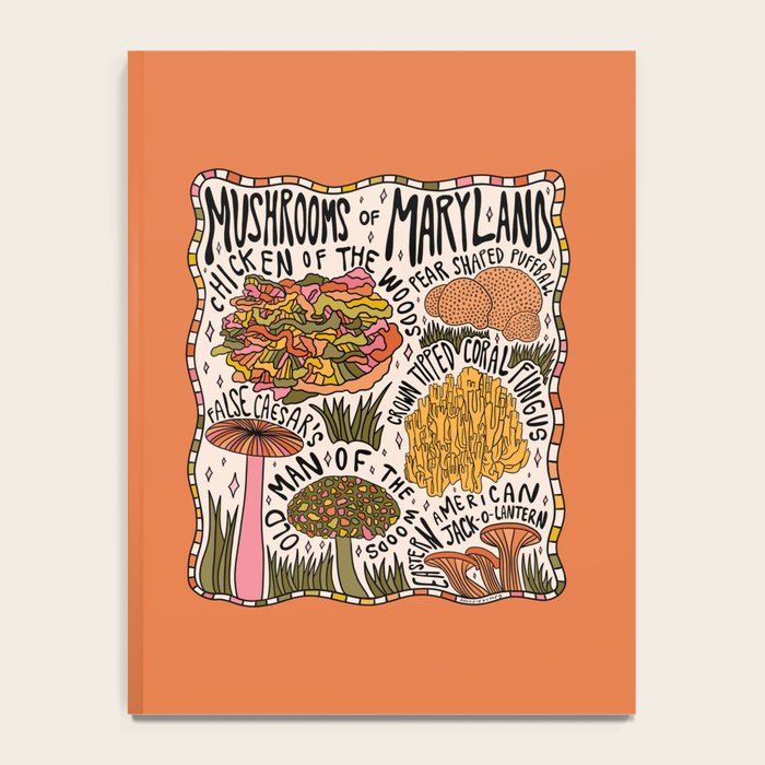 Mushrooms of Maryland Notebook Gallery Image 4