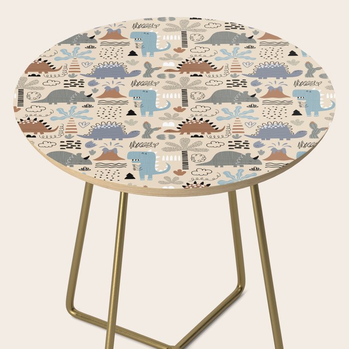 Nursery Wall Art, Nursery Prints, Neutral Nursery Decor, Dinosaur Print Side Table Gallery Image 2