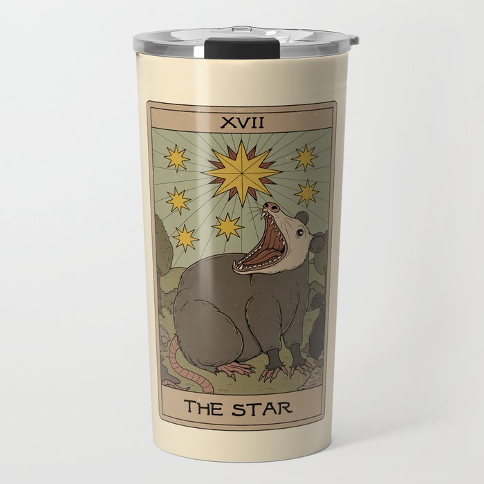 The Star - Possum Tarot Travel Mug Gallery Image 1