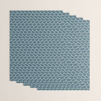 Ocean Waves . Surf Blue Wrapping Paper Gallery Image 3