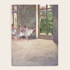 Ballet Rehearsal 1873 By Edgar Degas Reproduction by the Famous French Painter Dance Class Scene Notebook Gallery Image 4