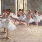 Ballet Rehearsal 1873 By Edgar Degas Reproduction by the Famous French Painter Dance Class Scene Coffee Mug Gallery Image 2