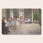 Ballet Rehearsal 1873 By Edgar Degas Reproduction by the Famous French Painter Dance Class Scene Cutting Board Gallery Image 1