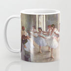 Ballet Rehearsal 1873 By Edgar Degas Reproduction by the Famous French Painter Dance Class Scene Coffee Mug Gallery Image 3