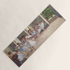 Ballet Rehearsal 1873 By Edgar Degas Reproduction by the Famous French Painter Dance Class Scene Yoga Mat Gallery Image 1