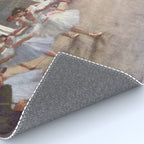 Ballet Rehearsal 1873 By Edgar Degas Reproduction by the Famous French Painter Dance Class Scene Rug Gallery Image 4