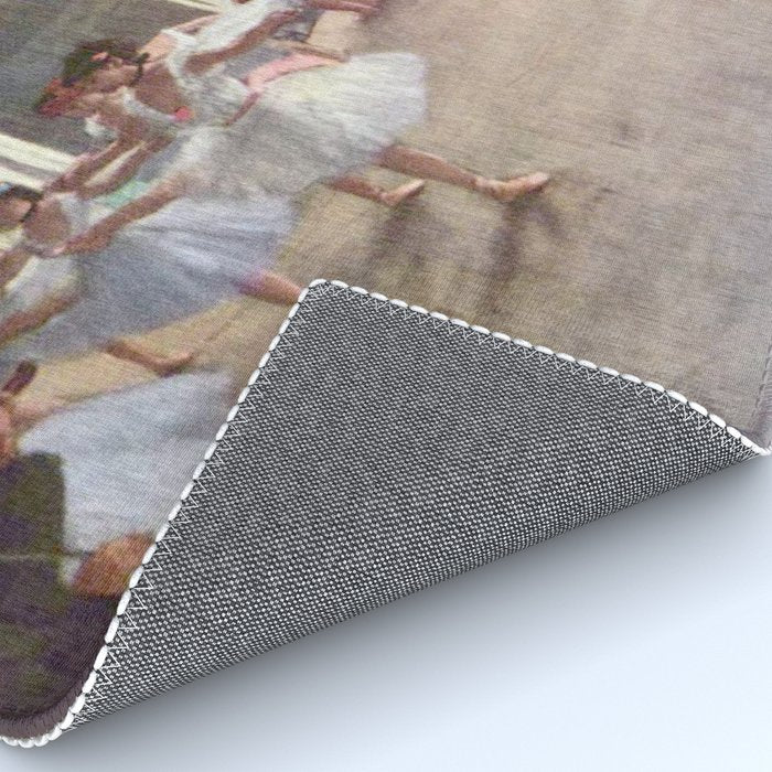 Ballet Rehearsal 1873 By Edgar Degas Reproduction by the Famous French Painter Dance Class Scene Rug Gallery Image 4