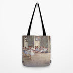 Ballet Rehearsal 1873 By Edgar Degas Reproduction by the Famous French Painter Dance Class Scene Tote Bag Gallery Image 2