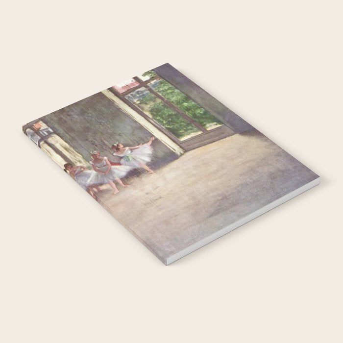 Ballet Rehearsal 1873 By Edgar Degas Reproduction by the Famous French Painter Dance Class Scene Notebook Gallery Image 2