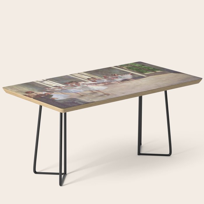 Ballet Rehearsal 1873 By Edgar Degas Reproduction by the Famous French Painter Dance Class Scene Coffee Table Gallery Image 1