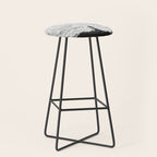 Surfer and Shore - Aerial Ocean Fine Art Print Stool Gallery Image 1