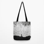 Surfer and Shore - Aerial Ocean Fine Art Print Tote Bag Gallery Image 2