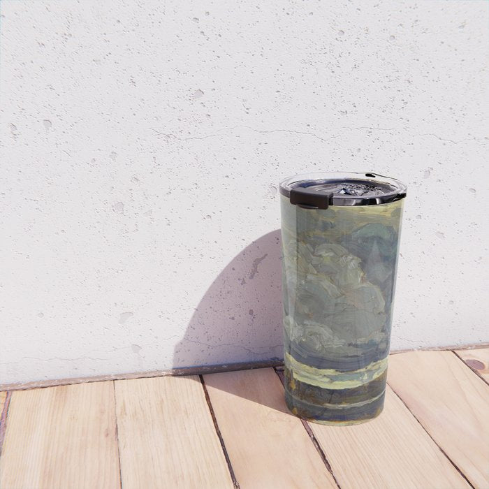 Tom Thomson Grey Sky 1914 Canadian Landscape Artist Travel Mug Gallery Image 4