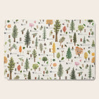 Trees of the Pacific Northwest Cutting Board Gallery Image 1