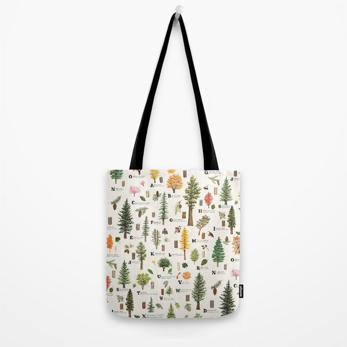 Trees of the Pacific Northwest Tote Bag Gallery Image 2