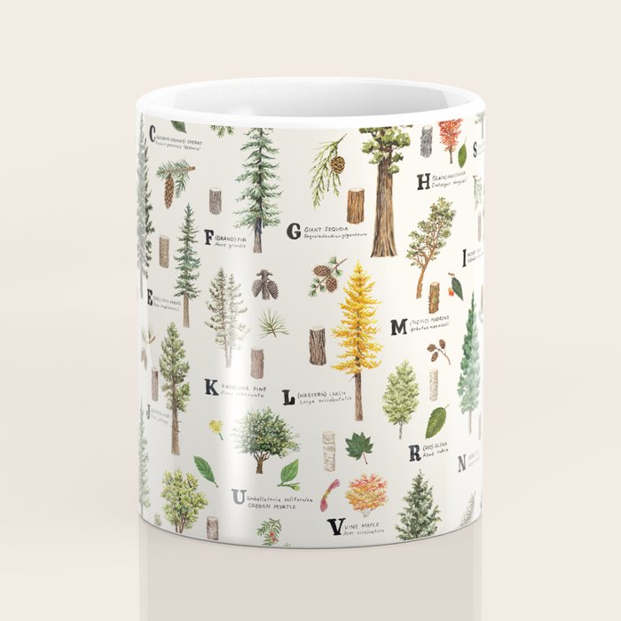 Trees of the Pacific Northwest Coffee Mug Gallery Image 4