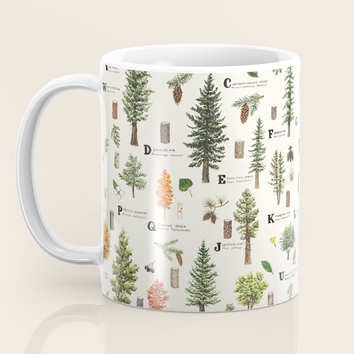 Trees of the Pacific Northwest Coffee Mug Gallery Image 3