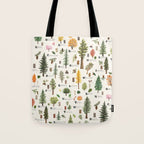 Trees of the Pacific Northwest Tote Bag Gallery Image 1