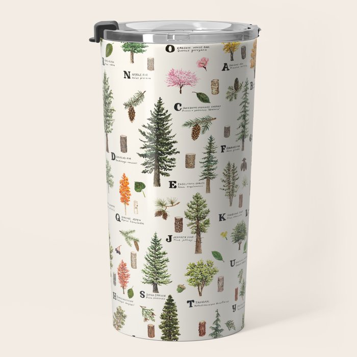 Trees of the Pacific Northwest Travel Mug Gallery Image 3