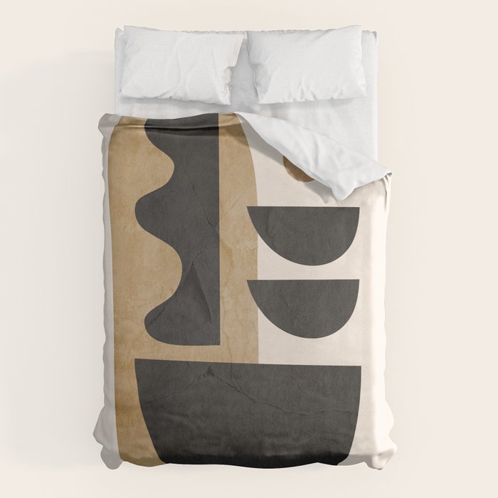 Modern Abstract Minimal Shapes 218 Duvet Cover Gallery Image 6