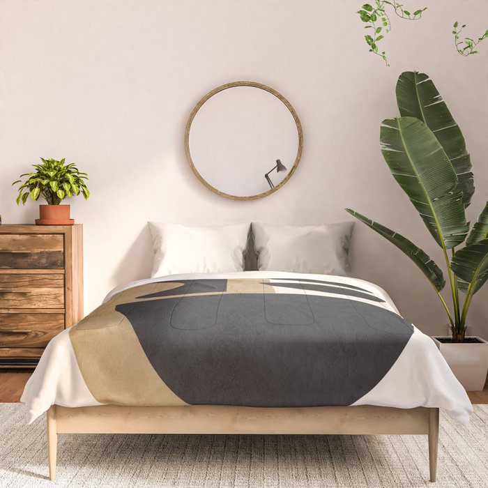 Modern Abstract Minimal Shapes 218 Comforter Gallery Image 3