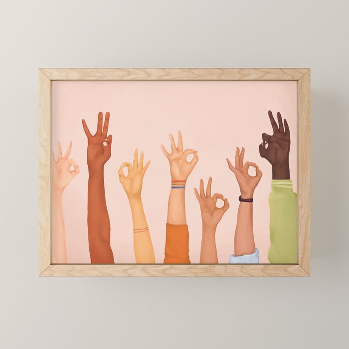 OK Mini Art Print Gallery Image 1
