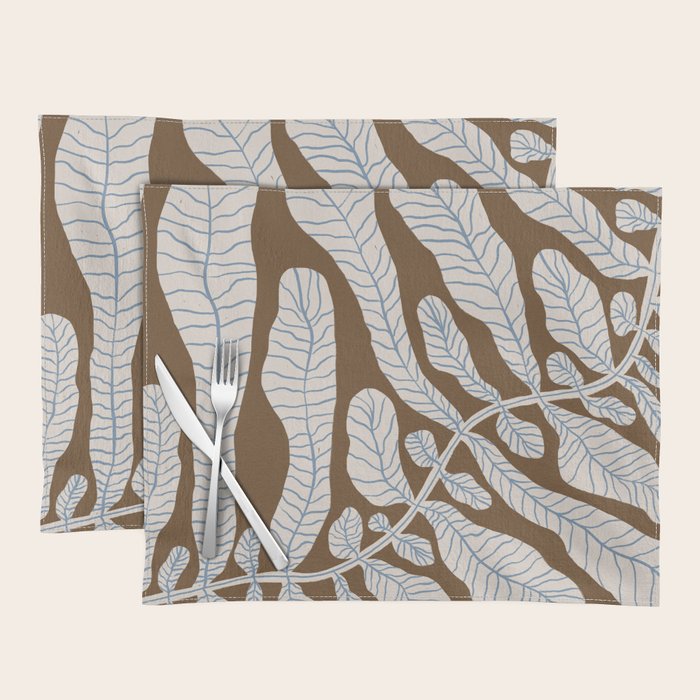 One Hundred-Leaved Plant #15 Placemat Gallery Image 1