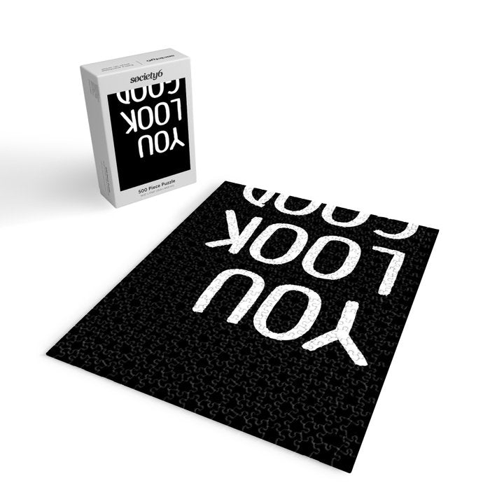You Look Good Bathroom Art Jigsaw Puzzle Gallery Image 2