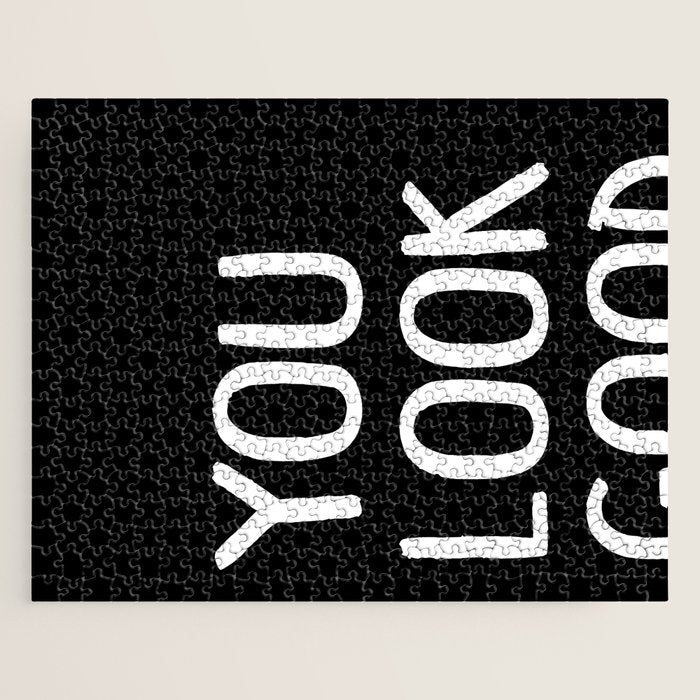 You Look Good Bathroom Art Jigsaw Puzzle Gallery Image 1