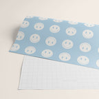 Happy Thoughts Baby Blue Wrapping Paper Gallery Image 2