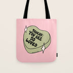 Taurus Conversation Heart Tote Bag Gallery Image 1