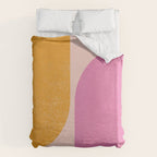 Arches in Peachy Orange and Pink - Summertime Duvet Cover Gallery Image 6