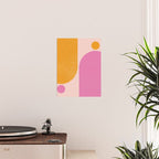 Arches in Peachy Orange and Pink - Summertime Poster Gallery Image 2