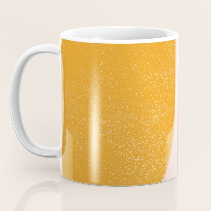Arches in Peachy Orange and Pink - Summertime Coffee Mug Gallery Image 3