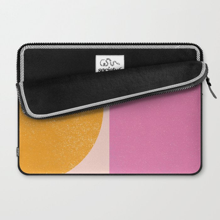 Arches in Peachy Orange and Pink - Summertime Laptop Sleeve Gallery Image 2