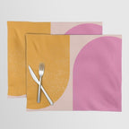 Arches in Peachy Orange and Pink - Summertime Placemat Gallery Image 1