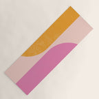 Arches in Peachy Orange and Pink - Summertime Yoga Mat Gallery Image 1