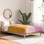 Arches in Peachy Orange and Pink - Summertime Comforter Gallery Image 2