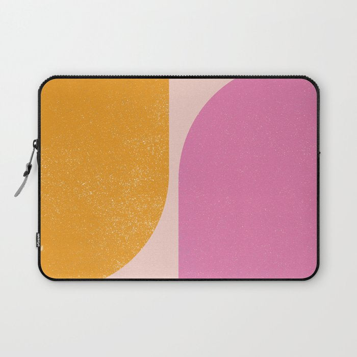 Arches in Peachy Orange and Pink - Summertime Laptop Sleeve Gallery Image 1
