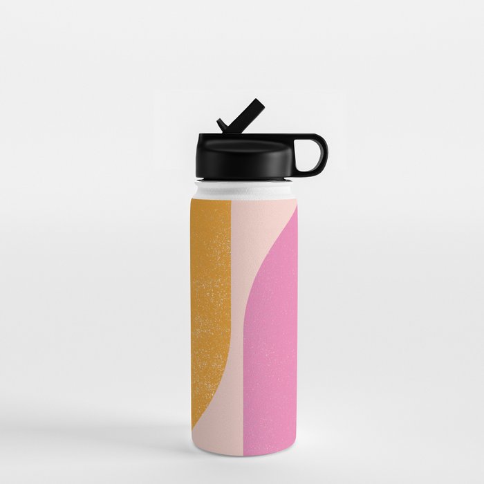 Arches in Peachy Orange and Pink - Summertime Water Bottle Gallery Image 1