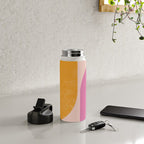 Arches in Peachy Orange and Pink - Summertime Water Bottle Gallery Image 4