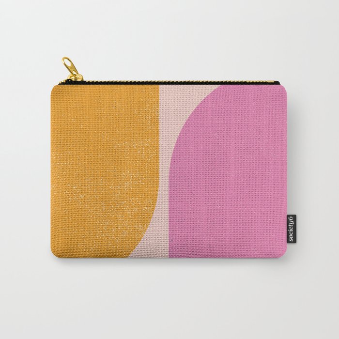 Arches in Peachy Orange and Pink - Summertime Carry All Pouch Gallery Image 1